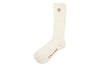 All Season Peruvian Pima Cotton Socks - Cream