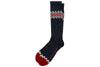 Cabin Merino Wool and Pima Cotton Socks - Charcoal