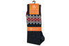 Cabin Merino Wool and Pima Cotton Socks - Charcoal