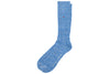 Cashmere Cable Andean Alpaca Socks - Sky Blue