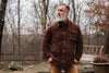 Greystone Lightweight Goat Suede Safari Jacket - Walnut