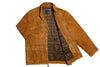 Greystone Lightweight Goat Suede Safari Jacket - Snuff