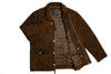 Greystone Lightweight Goat Suede Safari Jacket - Antique Tobacco