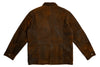 Greystone Lightweight Goat Suede Safari Jacket - Antique Tobacco