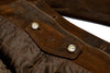 Greystone Lightweight Goat Suede Safari Jacket - Antique Tobacco