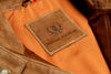 Greystone Lightweight Goat Suede Safari Jacket - British Tan