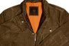 Greystone Lightweight Goat Suede Safari Jacket - Olive