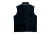 Northumberland Lightweight Goat Suede Vest - Navy