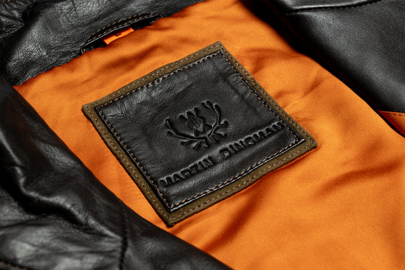 Northumberland Lightweight Goat Suede Vest - Olive