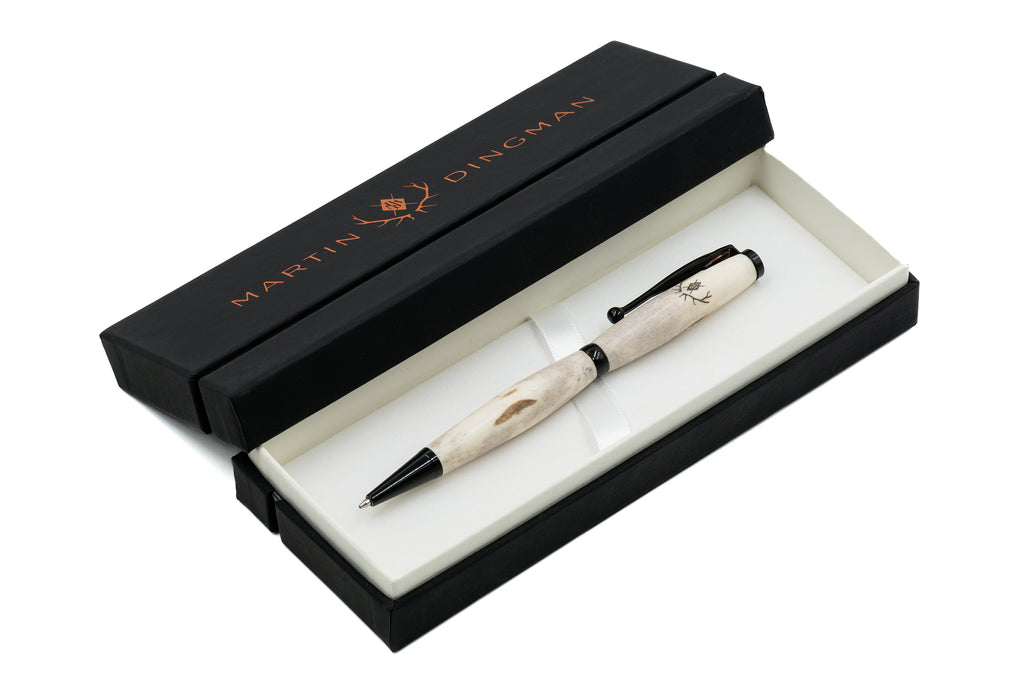 Signature Stag Antler Pen - Ivory