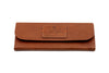 Sarasota Italian Saddle Leather Eyeglass Case - Russet