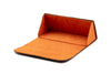 Sarasota Hand Finished Alligator Grain Eyeglass Case - Chestnut