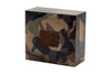 Sarasota Italian Saddle Leather Eyeglass Valet - Grey Camo