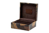 Sarasota Italian Saddle Leather Eyeglass Valet - Grey Camo