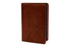 Joseph Italian Saddle Leather Jotter - Russet