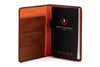 Joseph Italian Saddle Leather Jotter - Russet