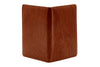 Joseph Italian Saddle Leather Jotter - Russet