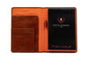 Joseph Italian Saddle Leather Jotter - Russet