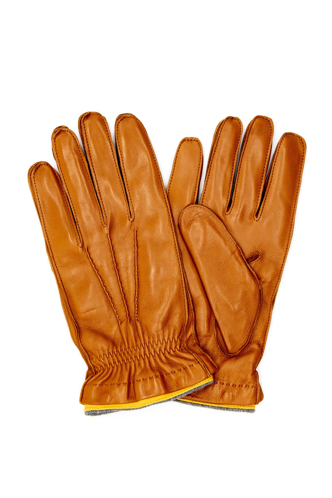 Cabretta Leather Gloves - Saddle Tan
