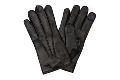 Classic Italian Lamb Gloves - Black