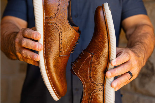 CountryAire Water Buffalo Plain Toe - Oak