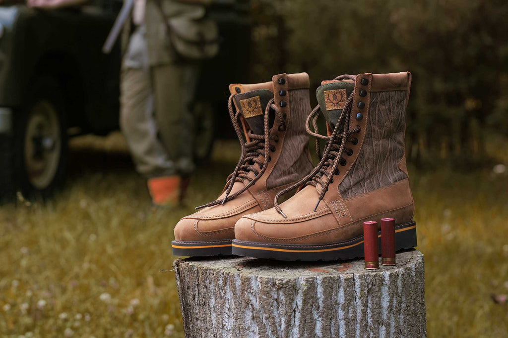 Laverack Nubuck Field Boots - Wheat