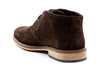 Ernest Safari Wild African Kudu Suede Leather Chukka Boots - Walnut - Back