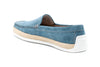 Watercolor Suede Venetian Loafers - Ocean - back