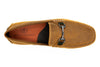 Bermuda Suede Horse Bit Loafers - Khaki - Insole