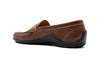 Bill American Bison Penny Loafers - Chestnut - Back