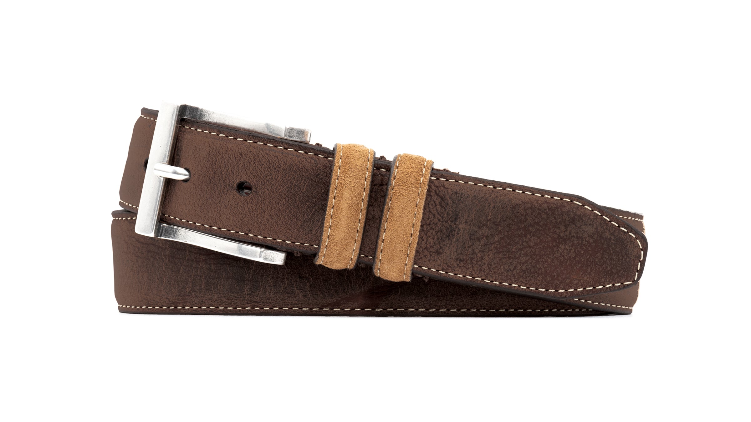 Bill Safari Kudu Belt - Walnut