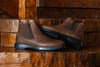 Windsor Saddle Leather Chelsea Boots - Chocolate