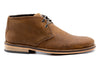 Ernest Safari Wild African Kudu Leather Chukka Boots - Mocha