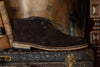 Ernest Safari Wild African Kudu Suede Leather Chukka Boots 