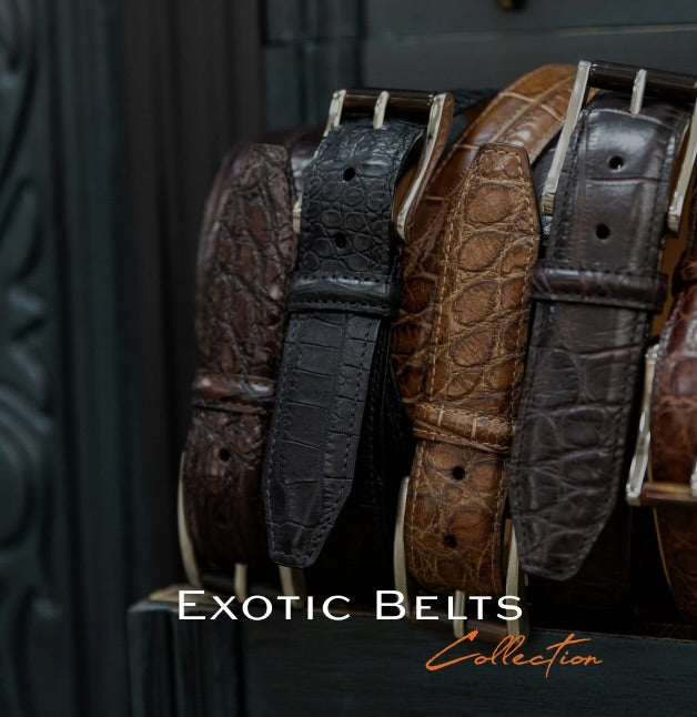 Bermuda Braid Pebble Grain Belt - Old Clay | Martin Dingman