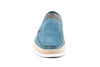 Watercolor Suede Venetian Loafers - Ocean - front