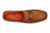 BERMUDA PEBBLE GRAIN BRAIDED BIT LOAFERS - OLD SADDLE - insole