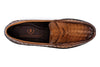 JAMESON CALF SKIN PENNY LOAFERS - PECAN - Insole