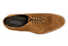 Tuscan Italian Calf Suede Leather Cap Toe - Snuff - Insole