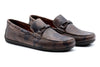 Bermuda Oiled Saddle Leather Braided Bit Loafers - Camo