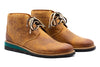 Blue Ridge Water Buffalo Leather Chukka Boots - Saddle