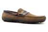 Monte Carlo Suede Penny Loafers - Earth - Side