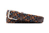 Newport Woven Italian Rayon Elastic Belt - Autumn Multi