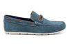 Bermuda Nubuck Braided Bit Loafers - Ocean - side