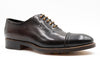 Tuscan Hand Finished Italian Calf Leather Cap Toe - Espresso