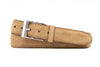 Royal Water Repellent Suede Leather Belt - Khaki
