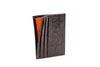 Anthony Hand Finished Alligator Grain Executive ID Card Case - Brown
