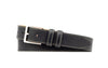 Montgomery Pebble Grain Leather Belt - Black