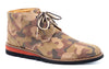 Blue Ridge Water Repellent Suede Leather Chukka Boots - Green Camo - Side