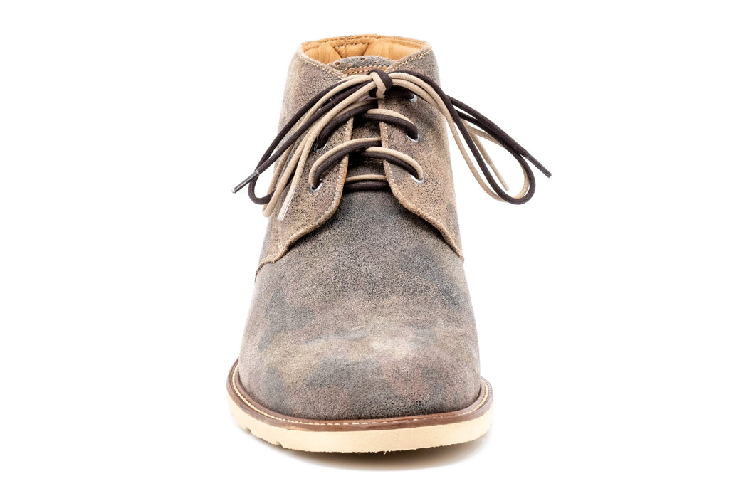Blue Ridge Water Repellent Suede Chukka Boots - Camo - Front